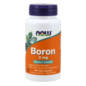 Бор (Boron) 3 мг 100 веге капсули | Now Foods