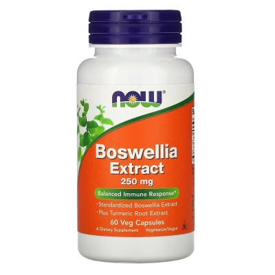 Босвелия (Boswellia) 250 мг 60/120 веге капсули | Now Foods  Понижава болките при артрит Може да намали броя на астматичните пристъпи Спомага за издръжливостта на ставите Лекува симптомите на възпалит Босвелия (Boswellia) 250 мг 60/120 веге капсули | Now 