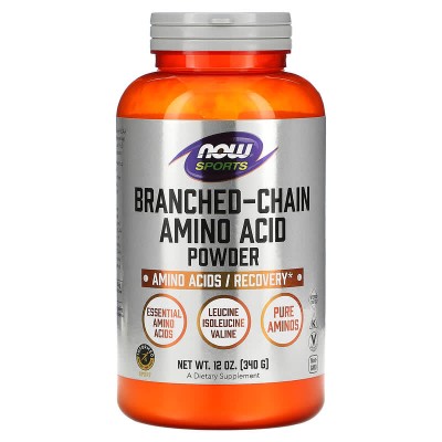 Branched Chain Amino Acid Powder (BCAA) 340 гр | Now Foods Branched Chain Amino Acid Powder (BCAA) 340 гр | Now Foods