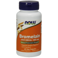 Бромелаин (Bromelain) 500 мг 60 веге капсули | Now Foods Нормализира функцията на храносмилателната система Помага при инфекции Полезен е при синузит Намалява възпаленията Бромелаин (Bromelain) 500 мг 6 Бромелаин (Bromelain) 500 мг 60 веге капсули | Now F