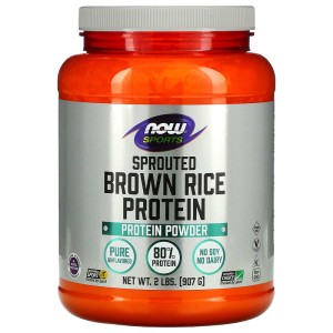 Brown Rice Protein Powder 908 гр | Now Foods