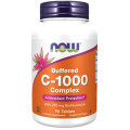 Buffered C-1000 Complex 90 таблетки | Now Foods