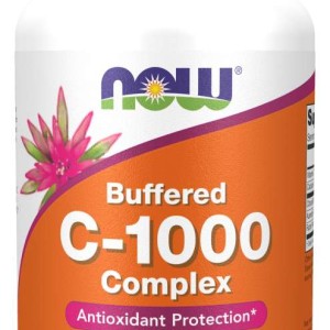 Buffered C-1000 Complex 90 таблетки | Now Foods
