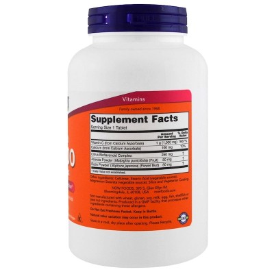 Buffered C-1000 Complex 180 таблетки | Now Foods