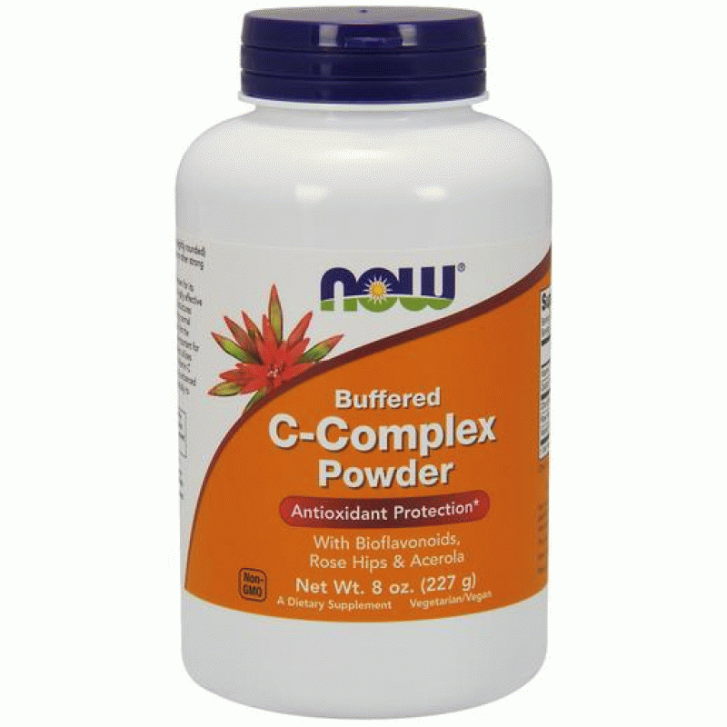 Buffered C-Complex на Прах 227 гр | Now Foods