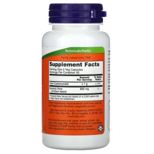 Burdock Root 430 мг 100 веге капсули | Now Foods