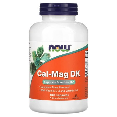 Cal-Mag DK 180 капсули | Now Foods