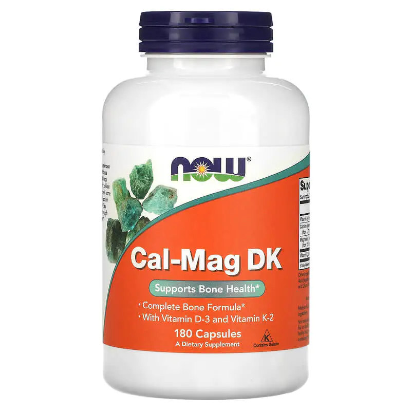 Cal-Mag DK 180 капсули | Now Foods Cal-Mag DK 180 капсули | Now Foods