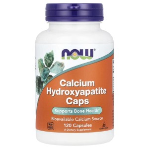 Calcium Hydroxyapatite 120 капсули | Now Foods