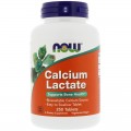 Калциев лактат (Calcium Lactate) 255 мг 250 таблетки | Now Foods