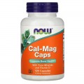 Калций и магнезий (Cal-Mag) 120 капсули | Now Foods