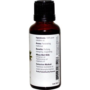 Камфорово етерично масло (Camphor oil) 30 мл | Now Foods Камфорово етерично масло (Camphor oil) 30 мл | Now Foods