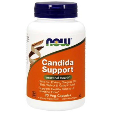 Candida Support против гъбички 90 веге капсули | Now Foods Candida Support против гъбички 90 веге капсули | Now Foods