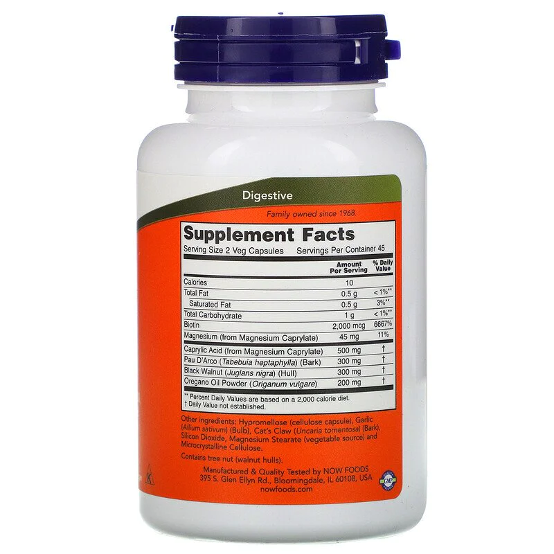 Candida Support против гъбички 90 веге капсули | Now Foods Candida Support против гъбички 90 веге капсули | Now Foods