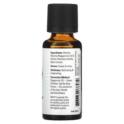 Candy Cane Oil Holiday Blend 30 мл | Now Foods