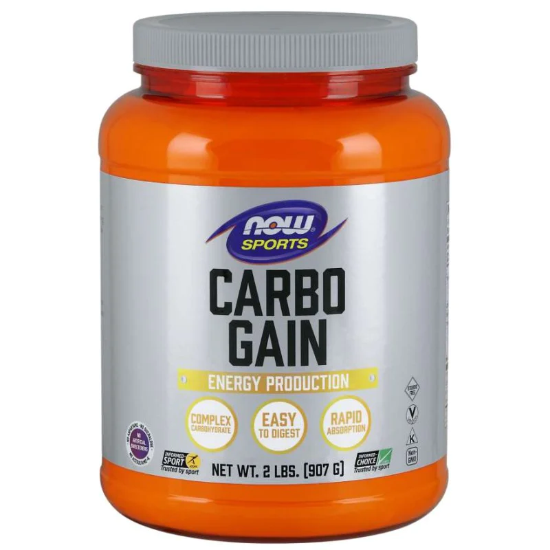 Carbo Gain 907 гр | Now Foods Carbo Gain 907 гр | Now Foods
