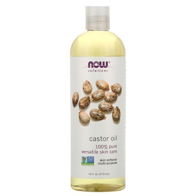 Течно Рициново Масло 473 мл | Now Foods
