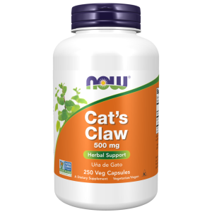 Котешки нокът 500 мг 250 веге капсули | Now Foods