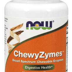 ChewyZymes 90 дъвчащи дражета | Now Foods