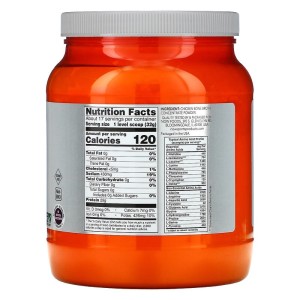 Chicken Protein Bone Broth Powder 544 гр | Now Foods