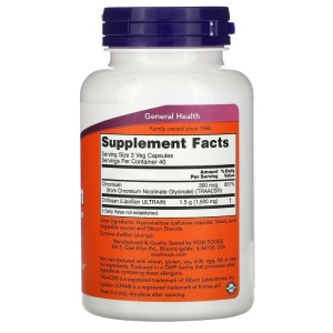 Хитозан 500 мг 120 веге капсули | Now Foods