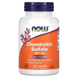 Chondroitin Sulfate 600 мг 120 капсули | Now Foods