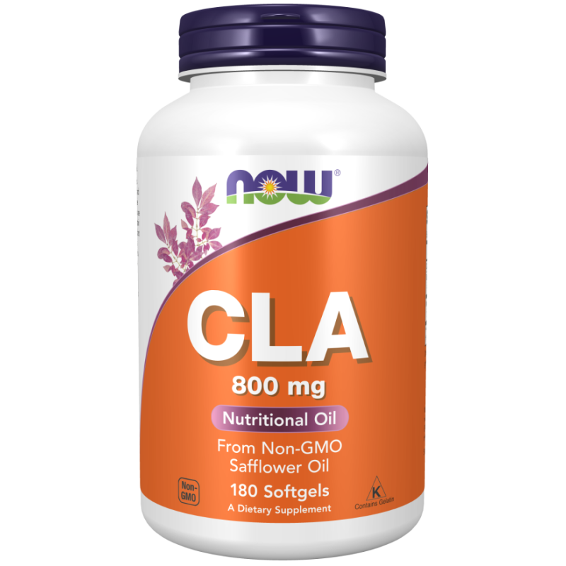 КЛА - CLA 800 мг 180 дражета | Now Foods