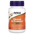 Clinical GI Probiotic 60 веге капсули | Now Foods