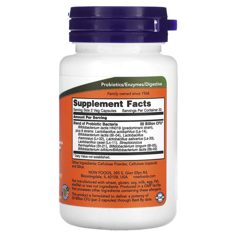 Clinical GI Probiotic 60 веге капсули | Now Foods Clinical GI Probiotic 60 веге капсули | Now Foods