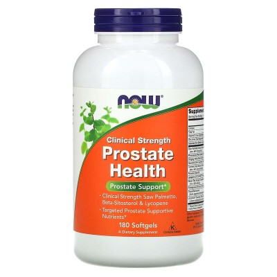 Clinical Strength Prostate Health 180 гел-капсули | Now Foods Clinical Strength Prostate Health 180 гел-капсули | Now Foods