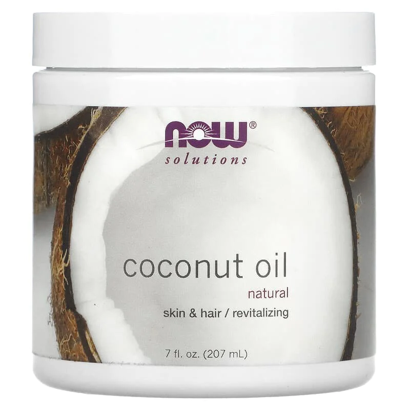 Coconut Oil Natural Skin & Hair Revitalizing 207 мл | Now Foods Coconut Oil Natural Skin & Hair Revitalizing 207 мл | Now Foods
