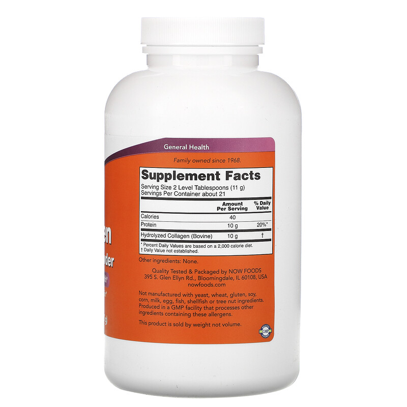 Collagen Peptides Powder 227 гр | Now Foods Collagen Peptides Powder 227 гр | Now FoodsБогат на биоактивни телешки колагенови пептиди
Спомага за гъвкавостта и мобилността
Лесен за усвояване
Без ГМО
Колагенови Пептиди на прах е на топ цена о Collagen Peptides Powder 227 гр | Now Foods Богат на биоактивни телешки колагенови пептиди Спомага за гъвкавостта и мобилността Лесен за усвояване Без ГМО Колагенови Пептиди на прах е на топ цена о Collagen Peptides Powder 227 гр | Now Foods Богат на биоа