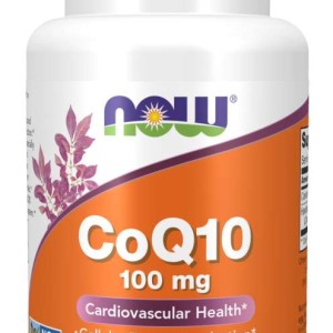 CoQ10 100 мг 30 веге капсули | Now Foods