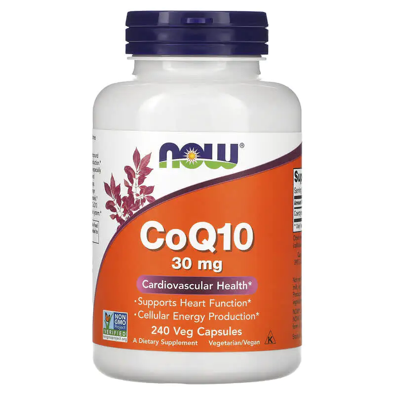 CoQ10 30 мг 240 веге капсули | Now Foods CoQ10 30 мг 240 веге капсули | Now Foods
