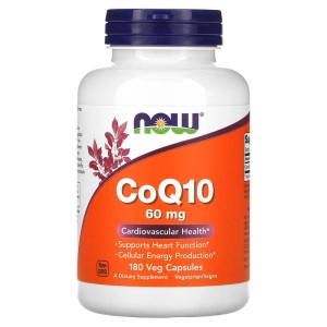 CoQ10 60 мг 180 веге капсули | Now Foods