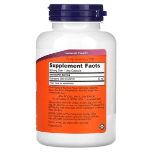 CoQ10 60 мг 180 веге капсули | Now Foods