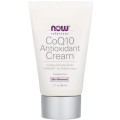 CoQ10 Antioxidant Cream 59 мл | Now Foods