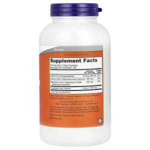 Coral Calcium Plus 250 веге капсули | Now Foods
