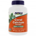 Корал калций (Coral Calcium) на прах 170 гр | Now Foods