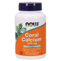 Coral Calcium 1000 мг 100 веге капсули | Now Foods