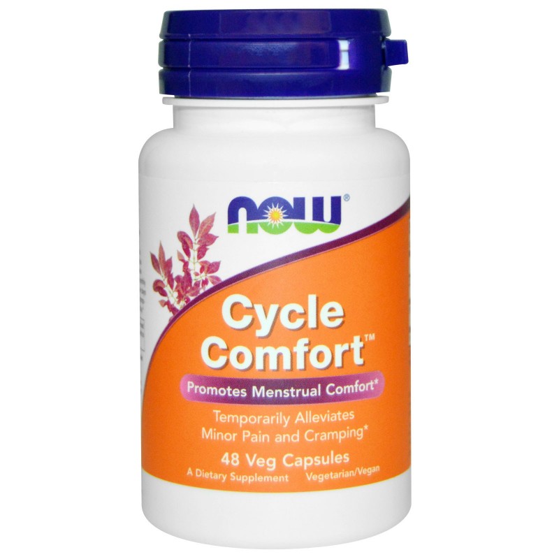 Cycle Comfort 48 капсули | Now Foods