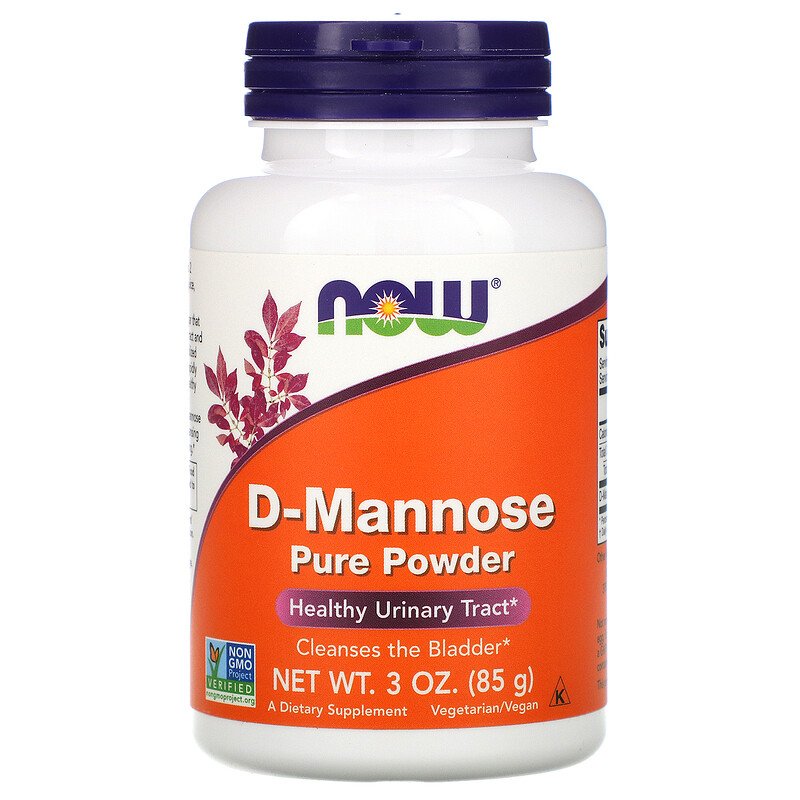 Д-Маноза на прах (D-Mannose Powder) 85 гр | Now Foods