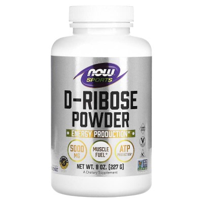 D-Ribose Powder 227 гр | Now Foods