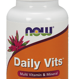 Daily Vits Multi 100 таблетки | Now Foods