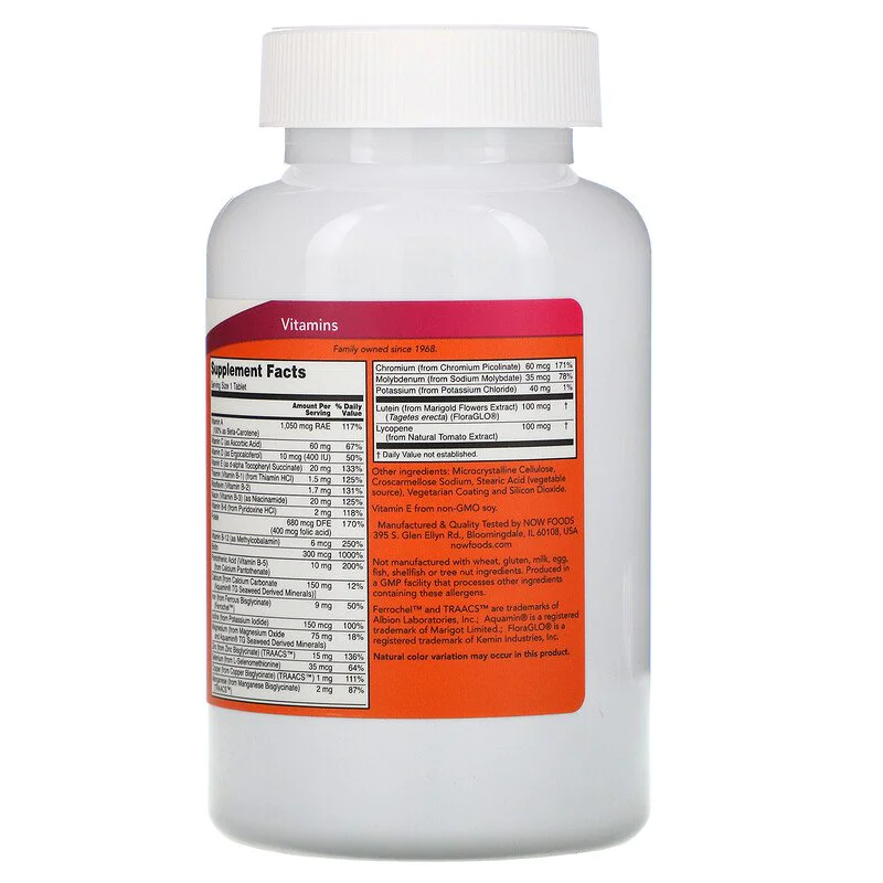 Daily Vits Multi 100 таблетки | Now Foods Daily Vits Multi 100/250 таблетки | Now FoodsПоддържат имунната система
Дават енергия
Грижат се за очите
Поддържат костите здрави
Регулират холестерола в кръвта
Без глутен
Daily Vits Multi 100/2 Daily Vits Multi 100/250 таблетки | Now Foods Поддържат имунната система Дават енергия Грижат се за очите Поддържат костите здрави Регулират холестерола в кръвта Без глутен Daily Vits Multi 100/25 Daily Vits Multi 100/250 таблетки | Now Foods Поддържат им