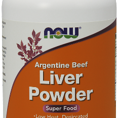 Desiccated Liver Powder (прах) 340 гр | Now Foods