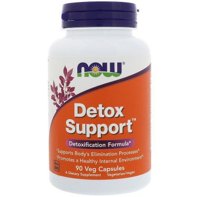 Detox Support 90 веге капсули | Now Foods За детоксикация Подпомага функциите на черния дроб Премахва тежките метали Заздравява имунитета Пречиства от отпадъчни вещества Подобрява храносмилането Н Detox Support 90 веге капсули | Now Foods За детоксикация 