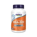 DHA Супер Силна 500 мг 90 гел капсули | Now Foods