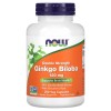 Double Strength Ginkgo Biloba 120 мг 200 веге капсули | Now Foods