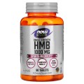 Double Strength HMB 1000 мг 90 таблетки | Now Foods
